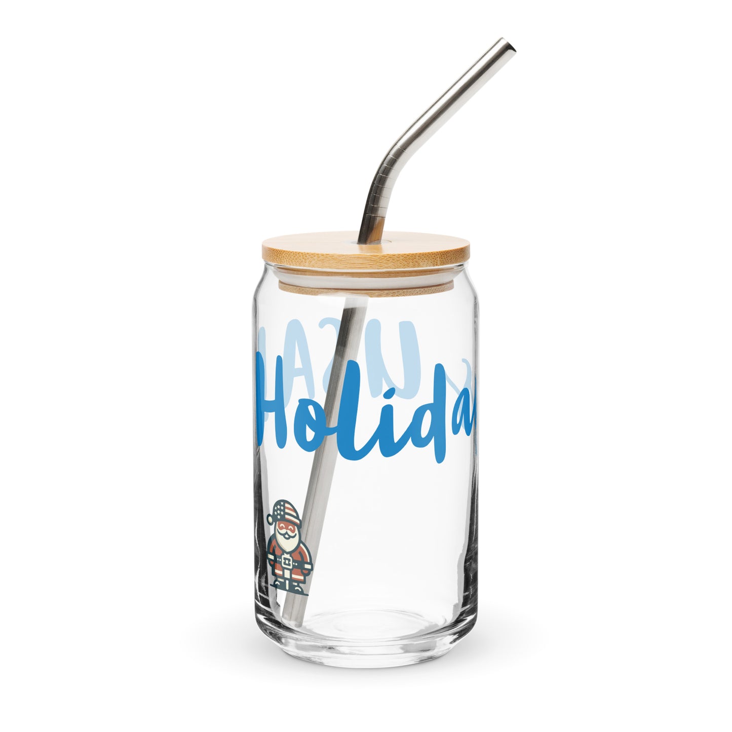 Holidays USA! Can-shaped glass