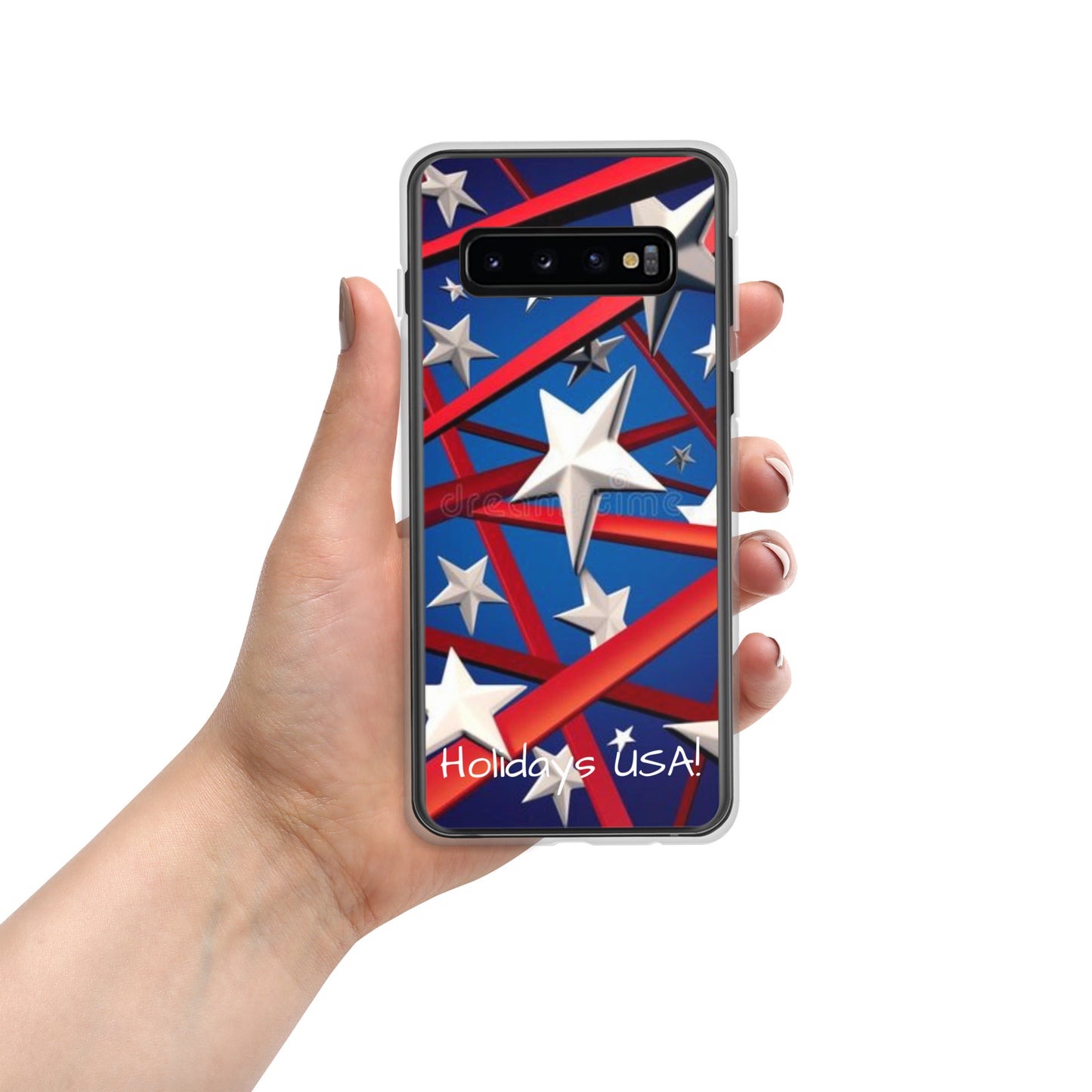 Holidays USA! Clear Case for Samsung®