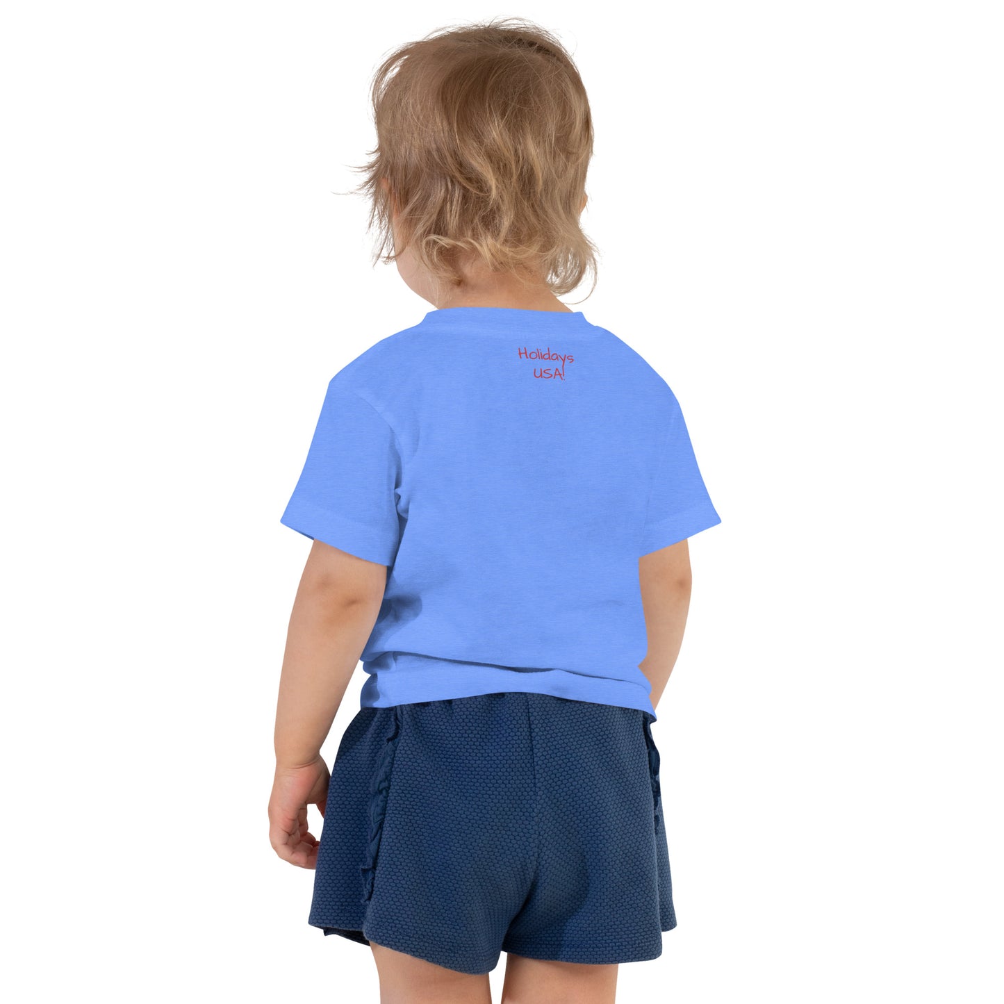 Holidays USA! Moon Phase Toddler Short Sleeve Tee