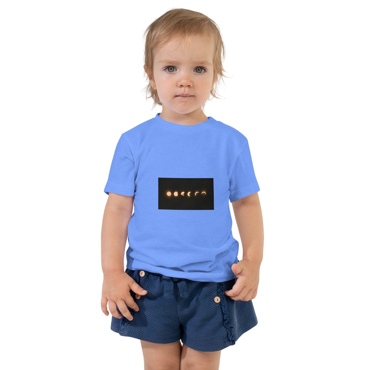 Holidays USA! Moon Phase Toddler Short Sleeve Tee