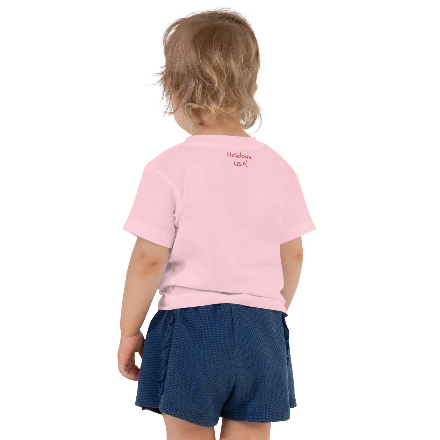 Holidays USA! Moon Phase Toddler Short Sleeve Tee