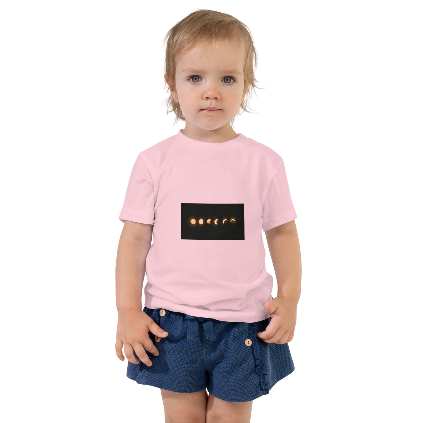 Holidays USA! Moon Phase Toddler Short Sleeve Tee