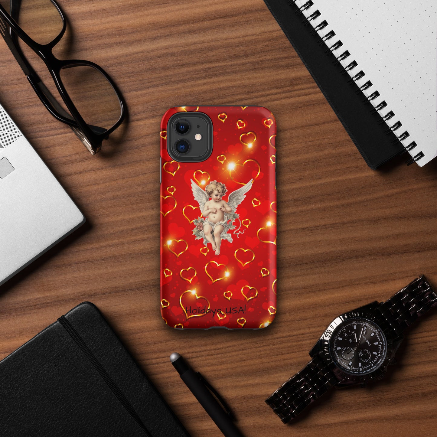 Holidays USA! Cupid Tough Case for iPhone®