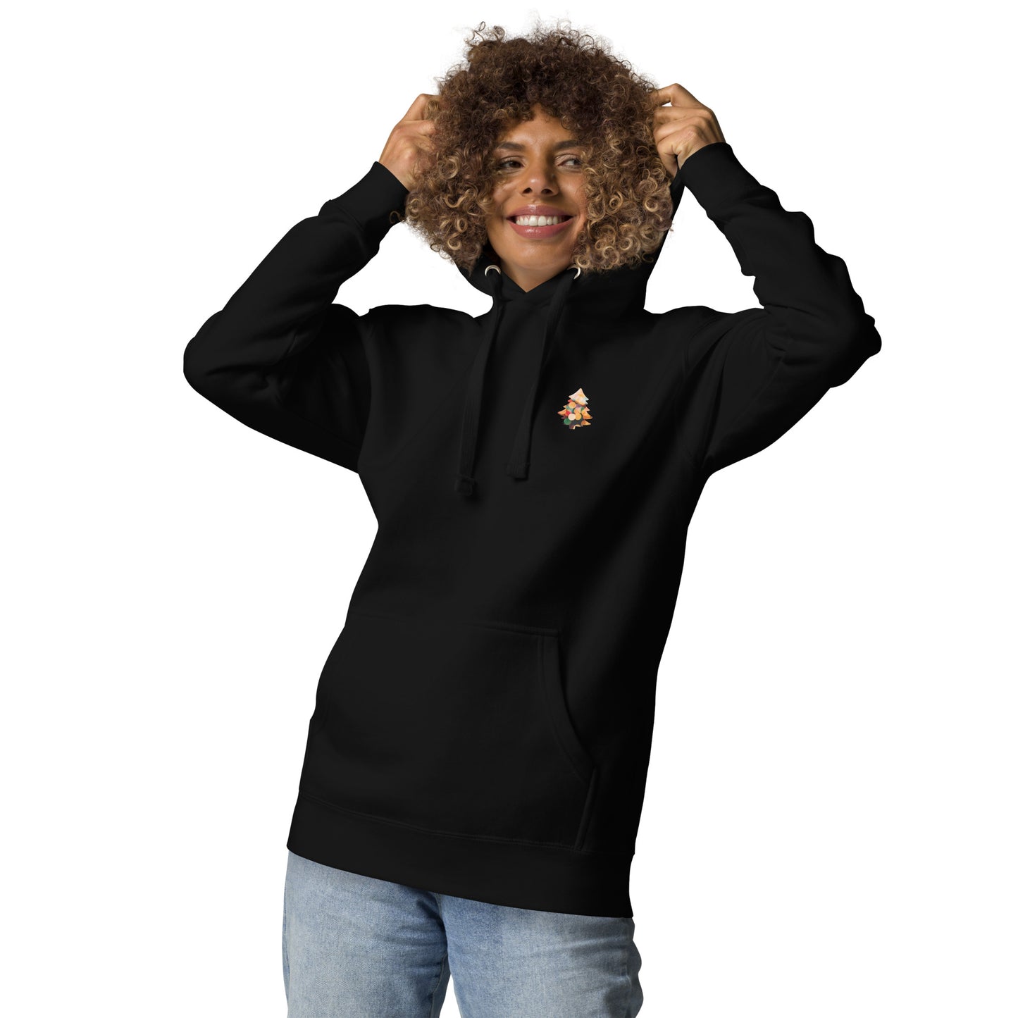 Holidays USA! Light Tree Unisex Hoodie