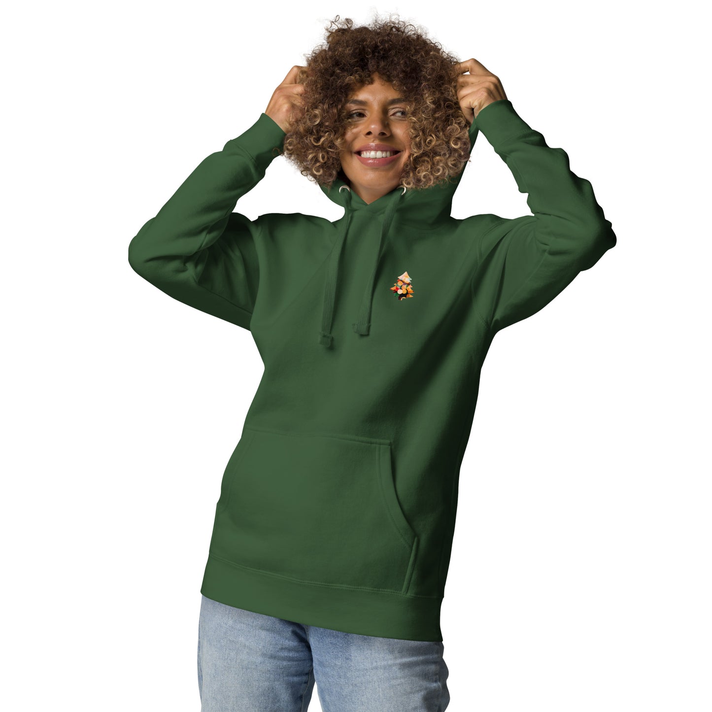 Holidays USA! Light Tree Unisex Hoodie