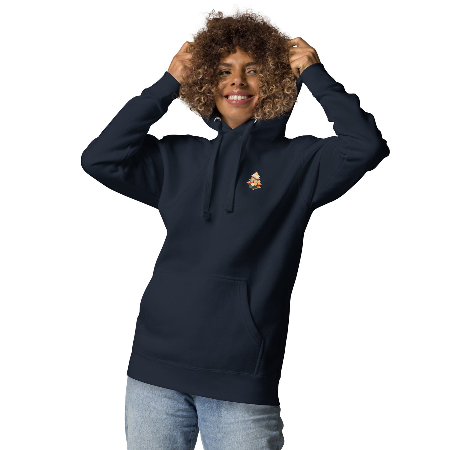 Holidays USA! Light Tree Unisex Hoodie