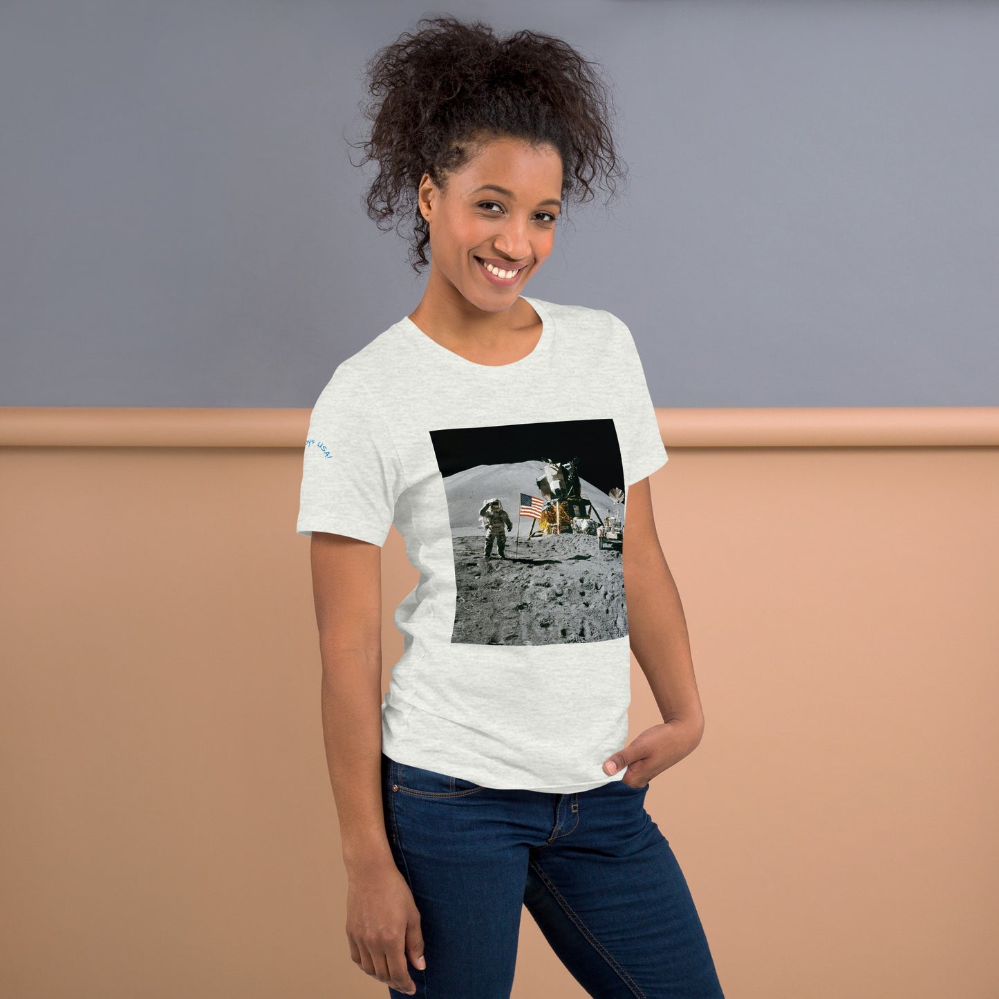 Holidays USA! Moon Landing Unisex t-shirt