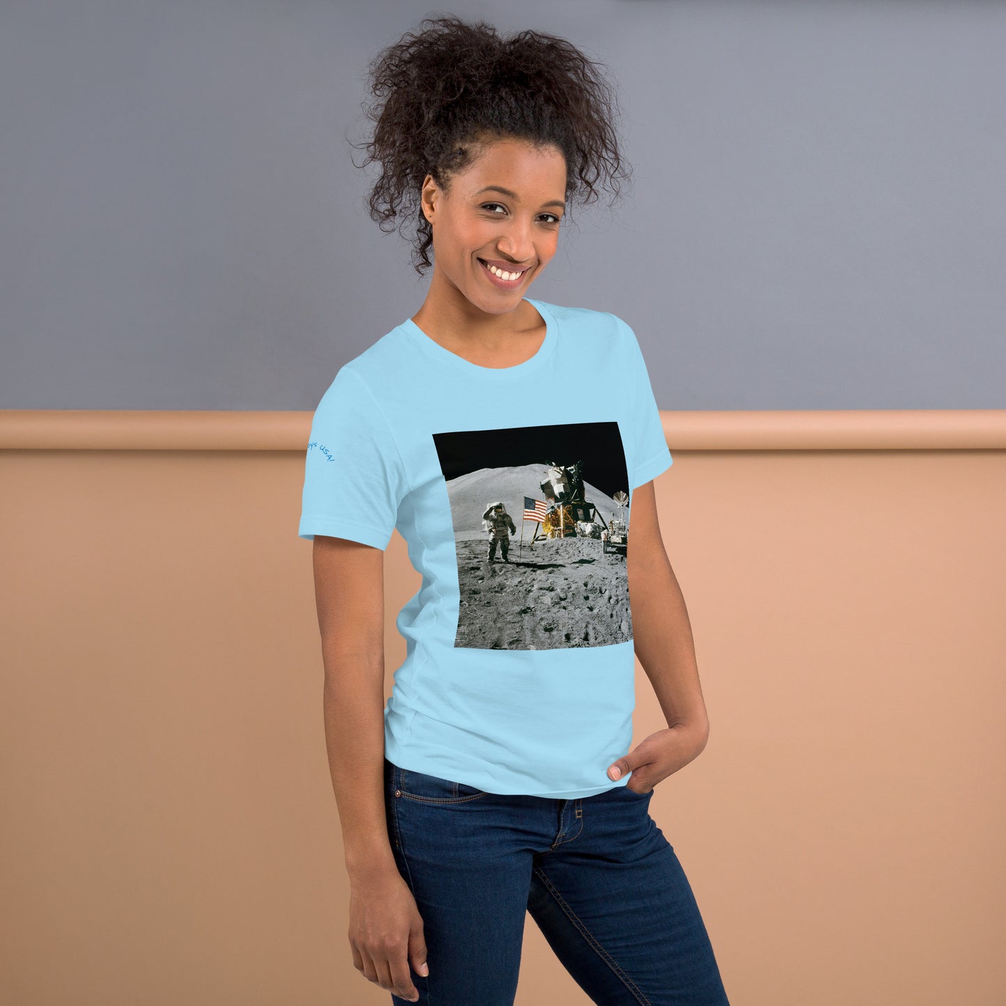 Holidays USA! Moon Landing Unisex t-shirt