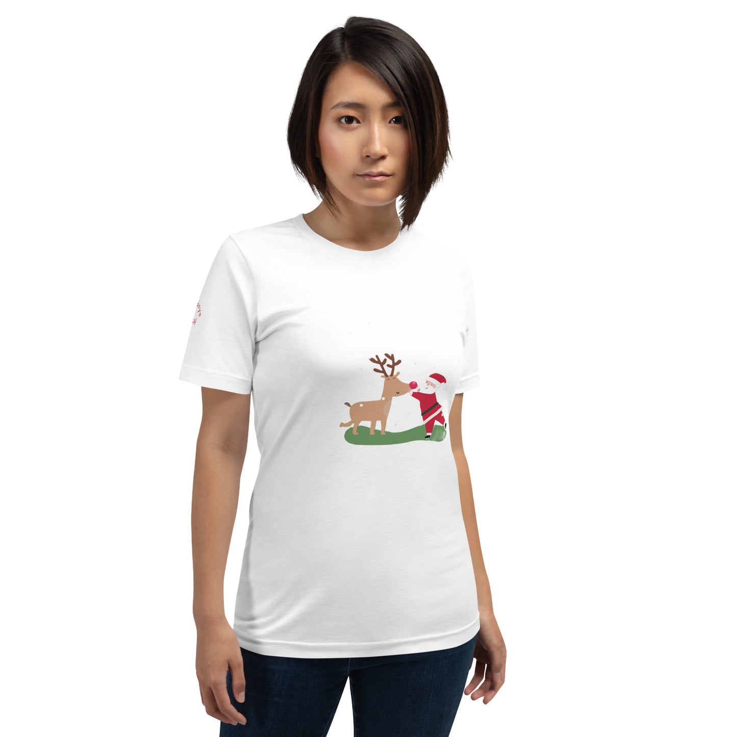 Holidays USA! Rudy/Santa Unisex t-shirt